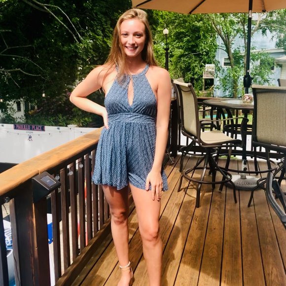 ROMPER - COMFY, CASUAL, DRESS, MINI - Picture 1 of 4